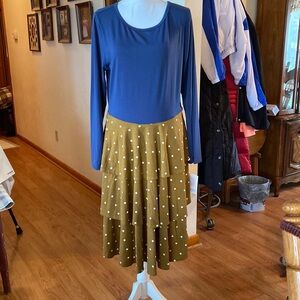 LuLaRoe Georgia dress. Size 2X